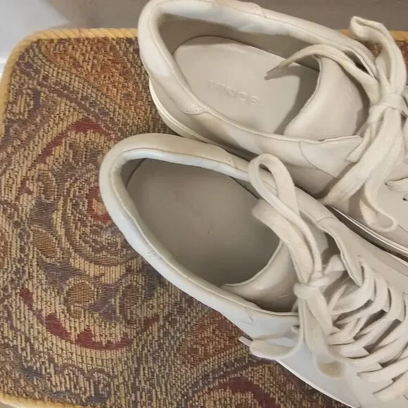 Vince Women's Fulton Leather Platform Sneakers Size 8 - Picture 5 of 9